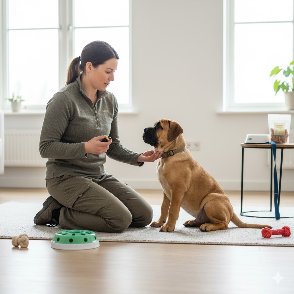 איך מאלפים בול מסטיף